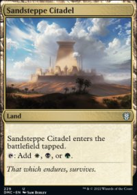Sandsteppe Citadel - Dominaria United Commander Decks