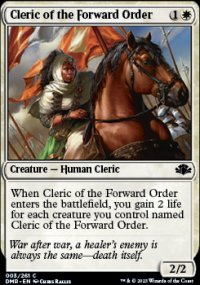 Cleric of the Forward Order - 