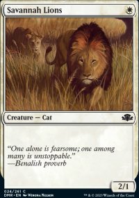 Savannah Lions 1 - Dominaria Remastered