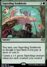 Saproling Symbiosis 1 - Dominaria Remastered