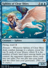 Sphinx of Clear Skies 1 - Dominaria United