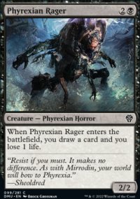 Phyrexian Rager - Dominaria United