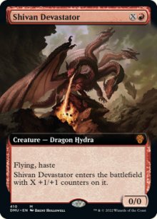 Shivan Devastator 2 - Dominaria United