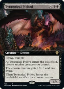 Tyrannical Pitlord 2 - Dominaria United