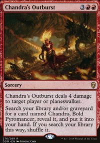 Chandra's Outburst - Dominaria