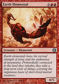 Earth Elemental - Duels of the Planeswalkers