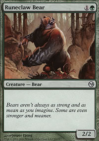 Runeclaw Bear - Duels of the Planeswalkers