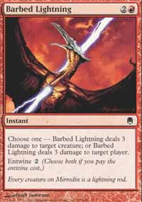Barbed Lightning - Darksteel