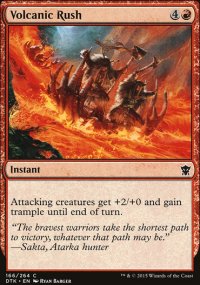 Volcanic Rush - Dragons of Tarkir