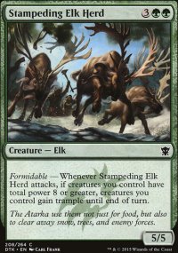Stampeding Elk Herd - Dragons of Tarkir