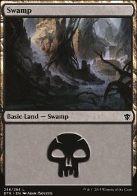 Swamp 3 - Dragons of Tarkir