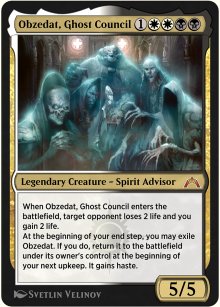 Obzedat, Ghost Council - Explorer Anthology 3