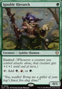 Ignoble Hierarch - Lorwyn Eclipsed Commander Decks