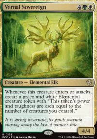 Vernal Sovereign - Lorwyn Eclipsed Commander Decks