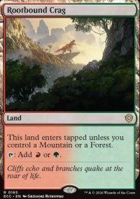Rootbound Crag - Lorwyn Eclipsed Commander Decks