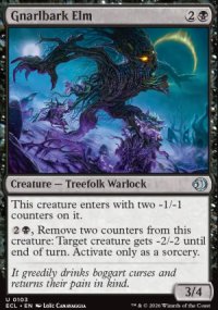 Gnarlbark Elm - Lorwyn Eclipsed