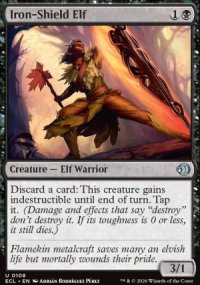 Iron-Shield Elf - Lorwyn Eclipsed