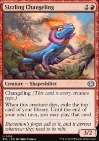 Sizzling Changeling - Lorwyn Eclipsed