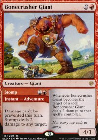 Bonecrusher Giant 1 - Throne of Eldraine