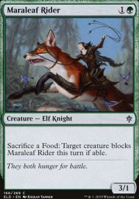 Maraleaf Rider - Throne of Eldraine