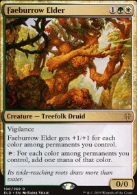Faeburrow Elder 1 - Throne of Eldraine