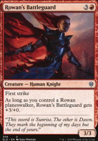 Rowan's Battleguard - Throne of Eldraine