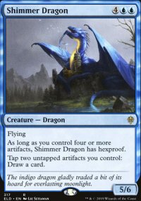 Shimmer Dragon - Throne of Eldraine