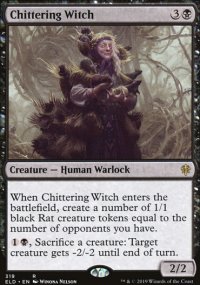 Chittering Witch - Throne of Eldraine