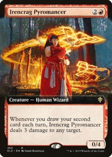 Irencrag Pyromancer - Throne of Eldraine