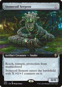 Stonecoil Serpent - Throne of Eldraine