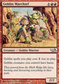 Goblin Warchief - Elves vs. Goblins