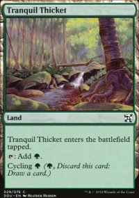 Tranquil Thicket - Elves vs. Inventors