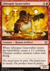 Ghirapur Gearcrafter - Elves vs. Inventors