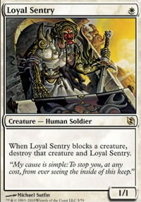 Loyal Sentry - Elspeth vs. Tezzeret