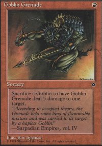 Goblin Grenade 3 - Fallen Empires