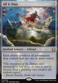 All Is Dust - Foundations: Commander