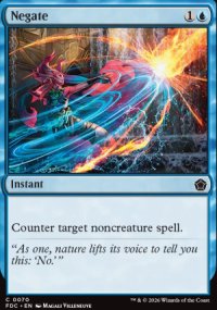 Negate - Foundations: Commander