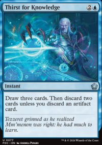 Thirst for Knowledge - Foundations: Commander
