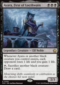 Ayara, First of Locthwain - Foundations: Commander