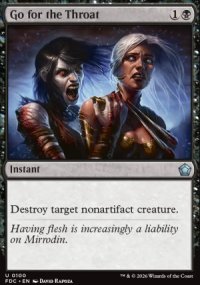Go for the Throat - Foundations: Commander