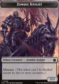 Zombie Knight - Foundations: Commander