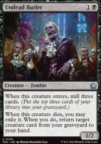 Undead Butler - Foundations: Commander