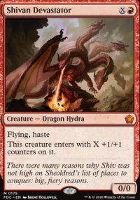 Shivan Devastator - Foundations: Commander