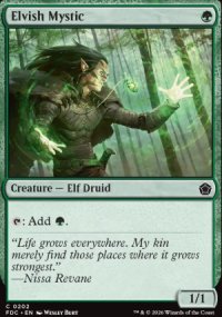 Elvish Mystic - Foundations: Commander