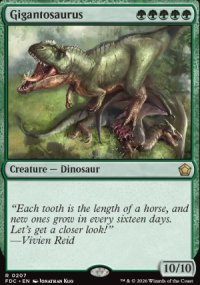 Gigantosaurus - Foundations: Commander