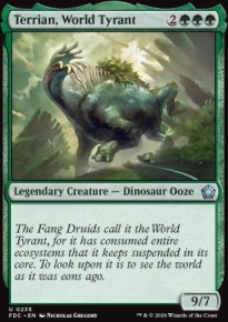 Terrian, World Tyrant - Foundations: Commander