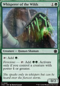 Whisperer of the Wilds - Foundations: Commander