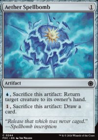 Aether Spellbomb - Foundations: Commander