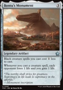 Bontu's Monument - Foundations: Commander