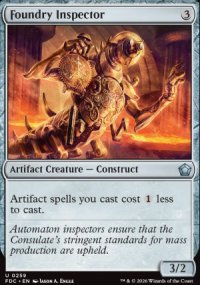 Foundry Inspector - Foundations: Commander